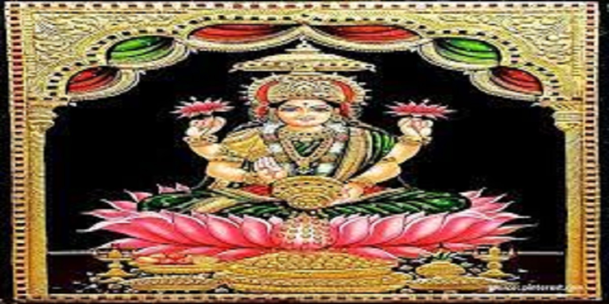 Lakshmi Tanjore Painting